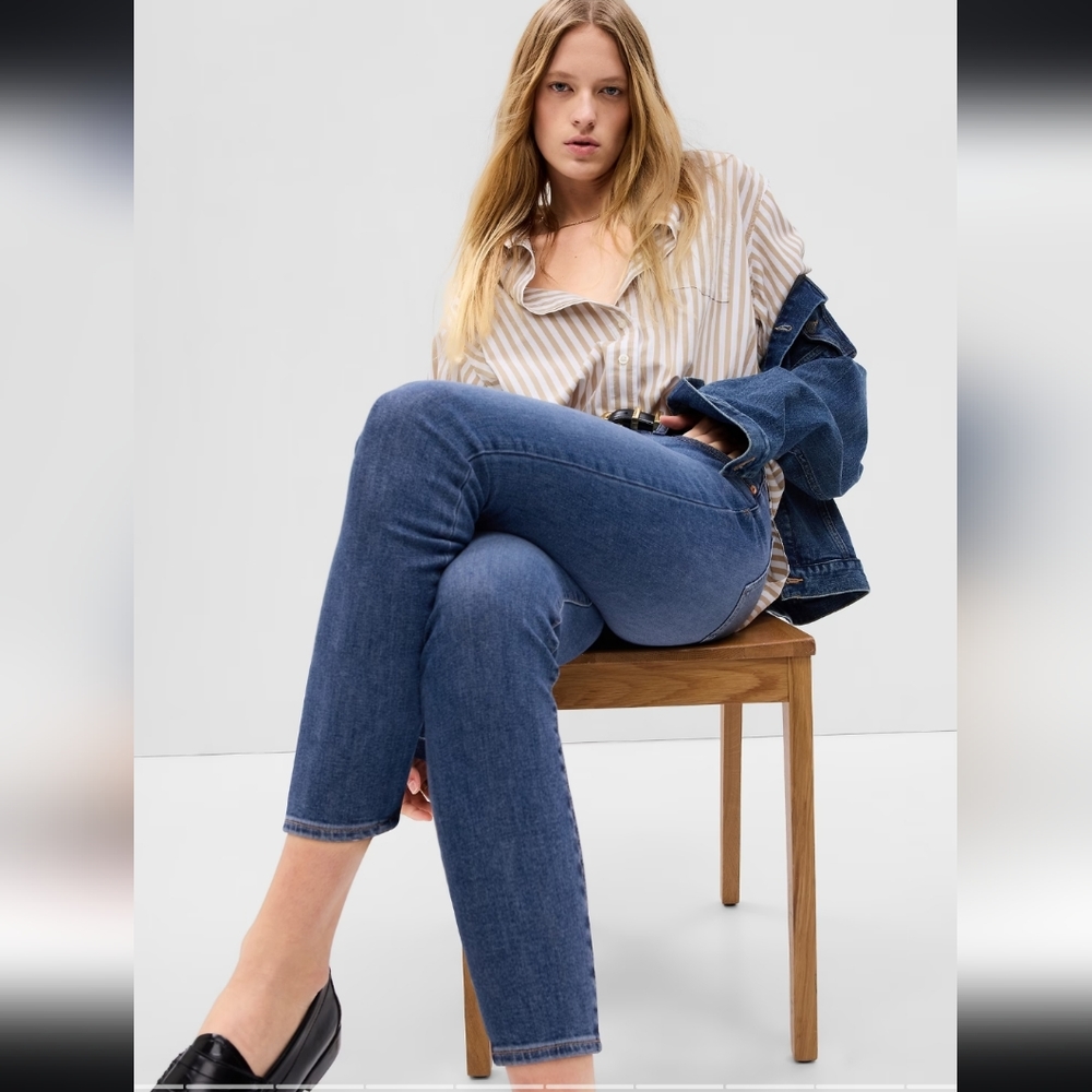 Gap mid rise skinny jean - Picture 2 of 7